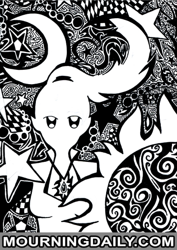 360x508 Sharpie Drawing Tanya Sun And Moon Mourning Daily Musings