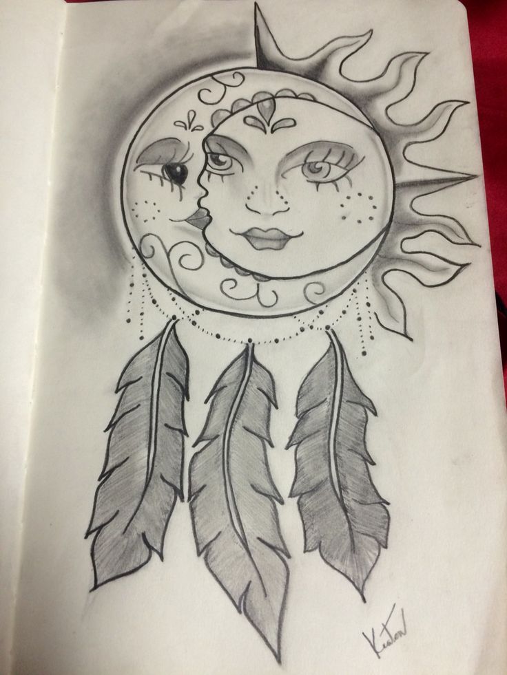 736x981 Sun And Moon Dreamcatcher