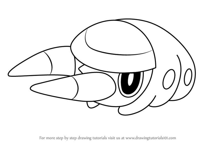 800x567 Learn How To Draw Grubbin From Pokemon Sun And Moon Sun