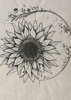 236x332 Mandala Sun Moon Tattoo