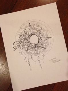 236x314 Sun And Moon Mandala Drawing Tumblr