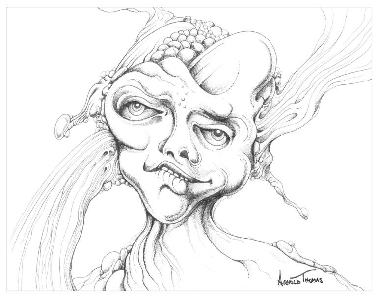 770x605 Saatchi Art Sun Amp Honey Drawing By Arnold Thomas