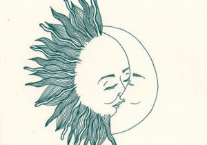 300x210 Drawings Drawing Ideas Moon And Sun Drawing Luxury Sun And Moon