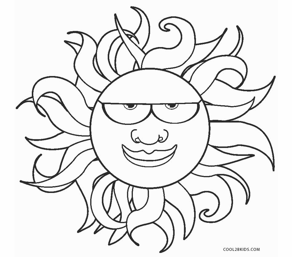 950x835 Free Printable Sun Coloring Pages For Kids Cool2bkids