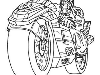320x240 How To Draw Cool Motorcycles Power Rangers Spd On Super Cool