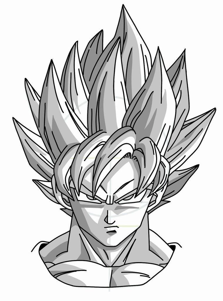 759x1024 Nice Cool Drawings Of Dragon Ball Z 2 How To Draw Dragon Ball Z