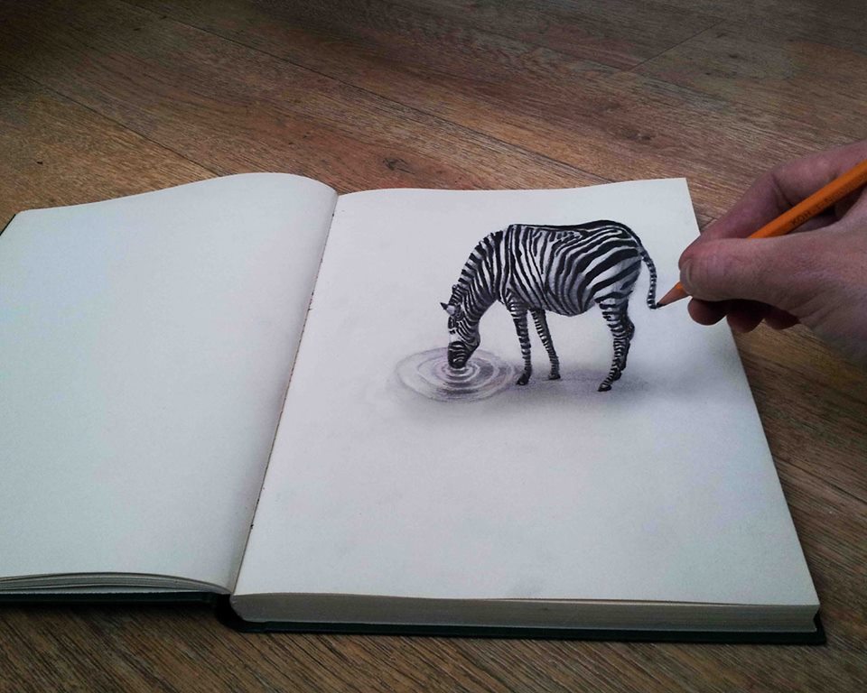 960x768 Super Cool 3d Drawings Ii