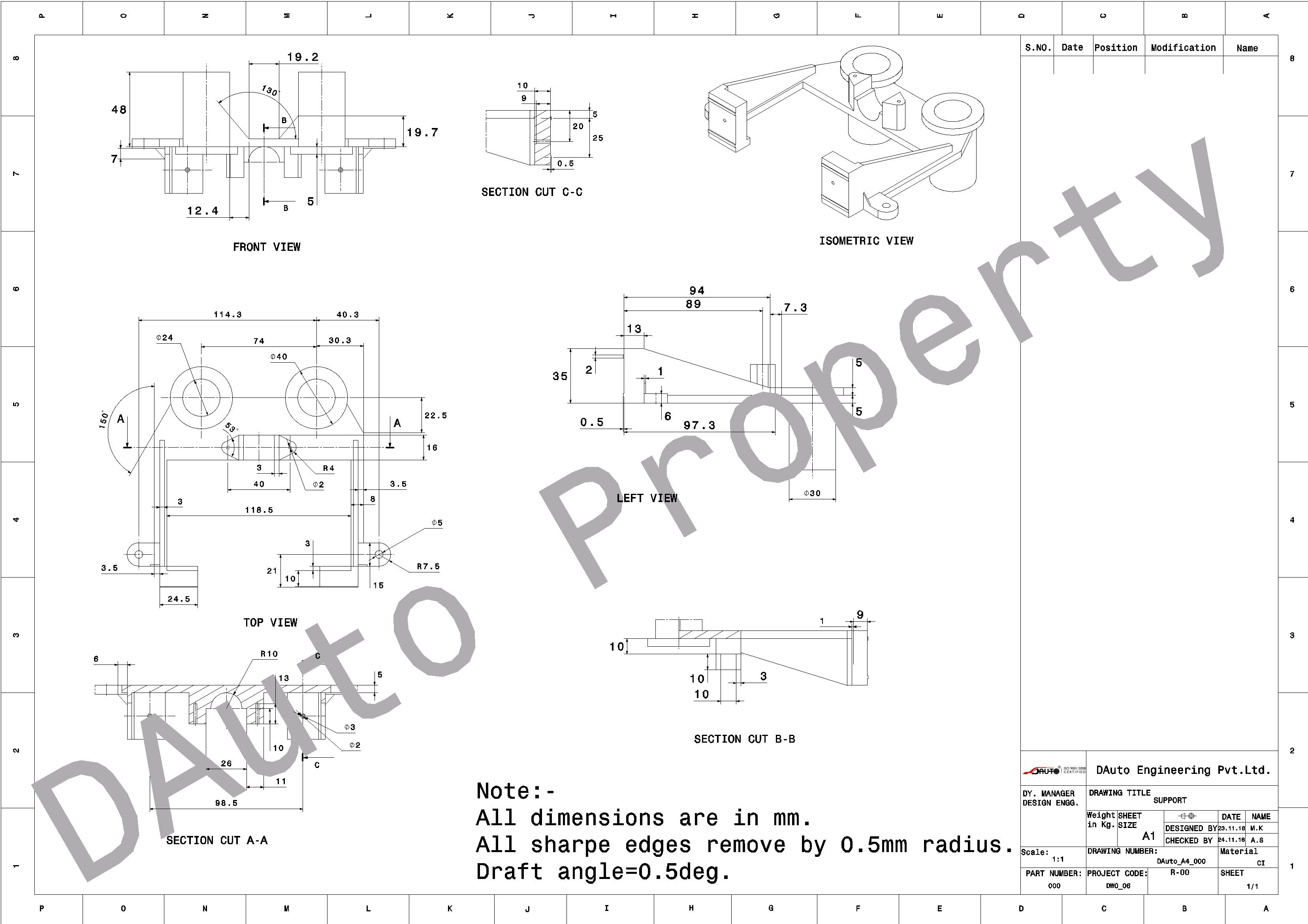 3311x2339 Mechnical Engineering Drawing Civil Engineering Drwaing 2d