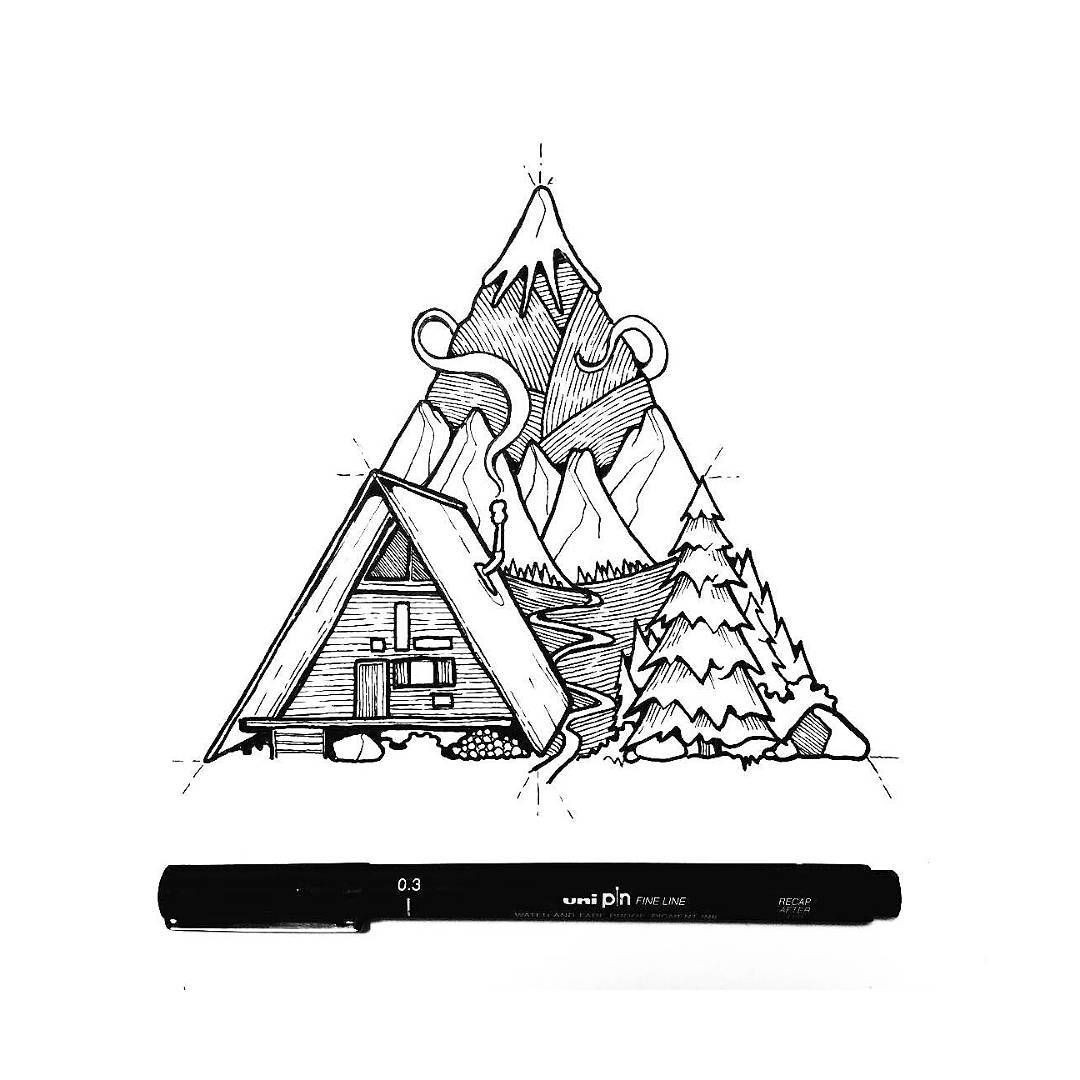 1080x1080 Rad Piece By @mountain Lines