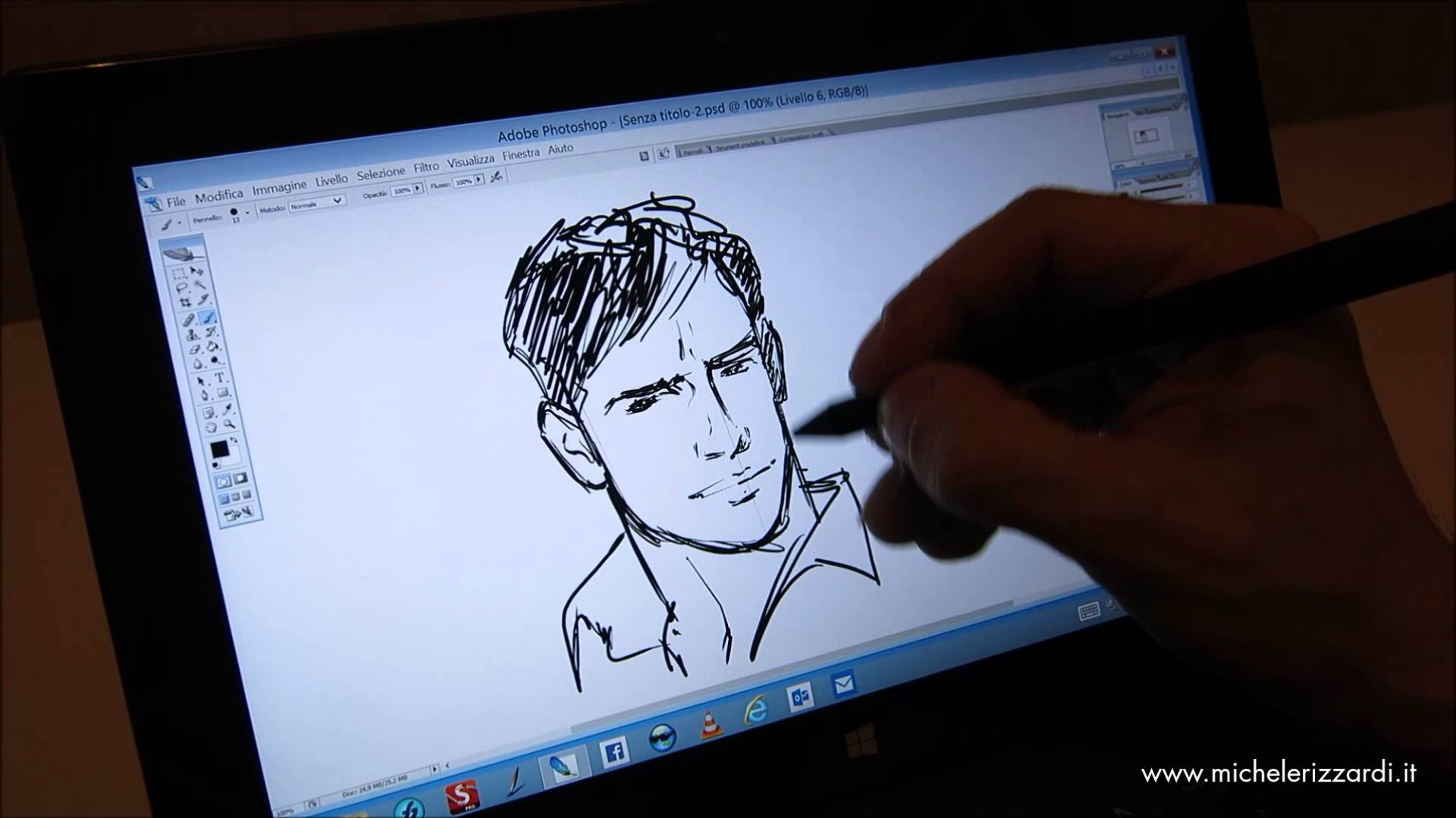 1920x1080 Speed Drawing Con Microsoft Surface Pro