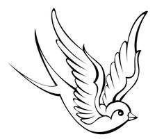 236x200 Traditional Swallow (Sketch Tattoo) Art Journals Part 1