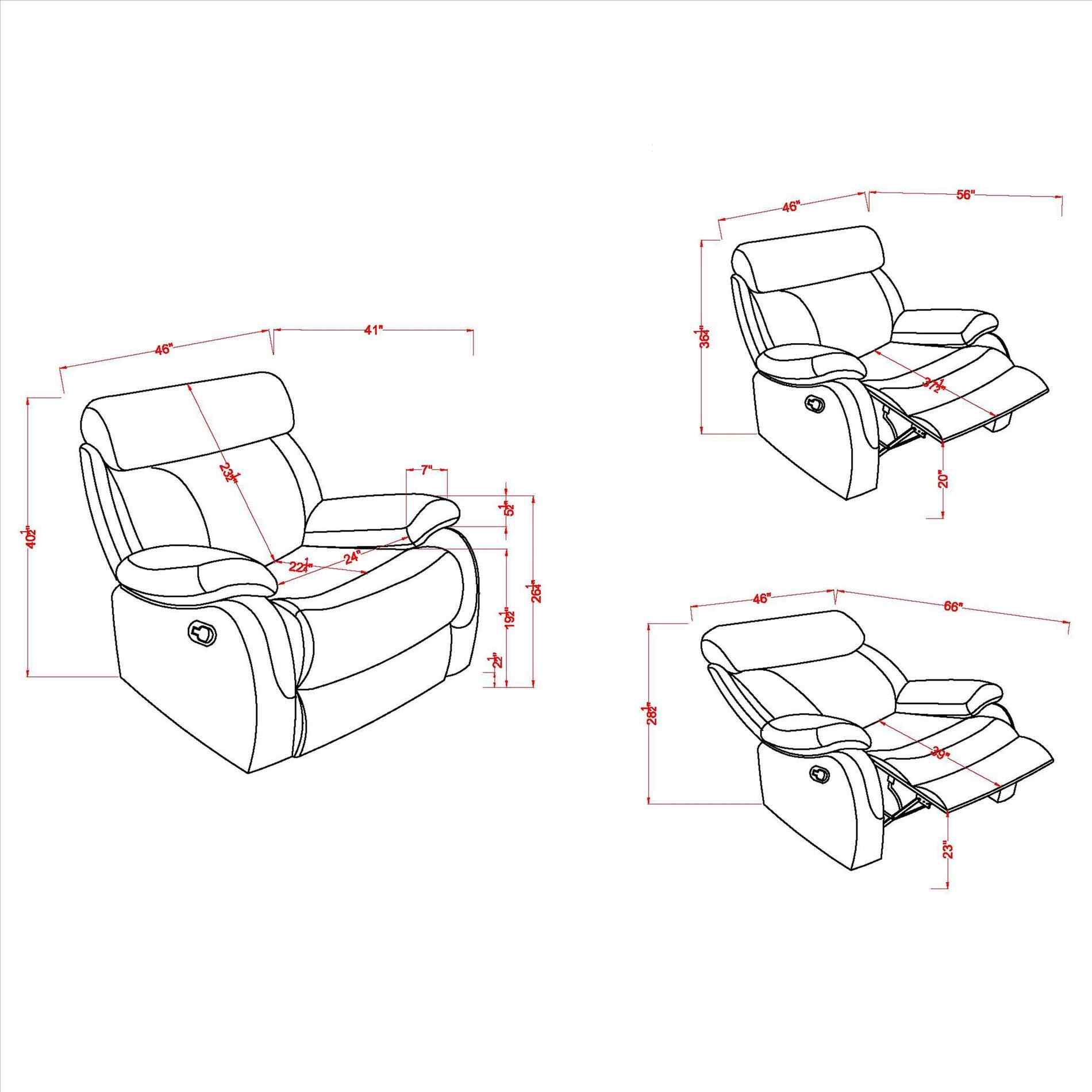 1900x1900 The Images Collection Of Recliner Chair Drawing Swivel Rocker