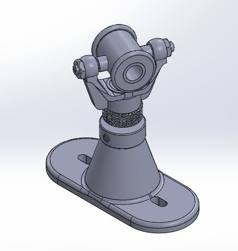 467x491 Swivel Bearing 3d Cad Model Library Grabcad