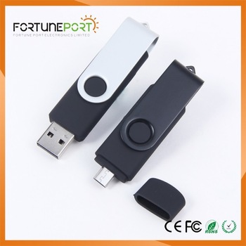 350x350 With Customized Logo Drawing Swivel Otg Pendrive Usb Flash Drives