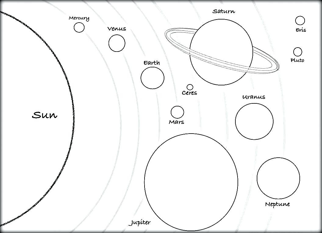 1056x764 Solar System Drawing Tumblr At Getdrawings Com Free For Personal