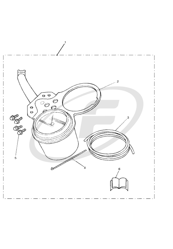 567x816 Triumph A9938042 Tachometer Kit