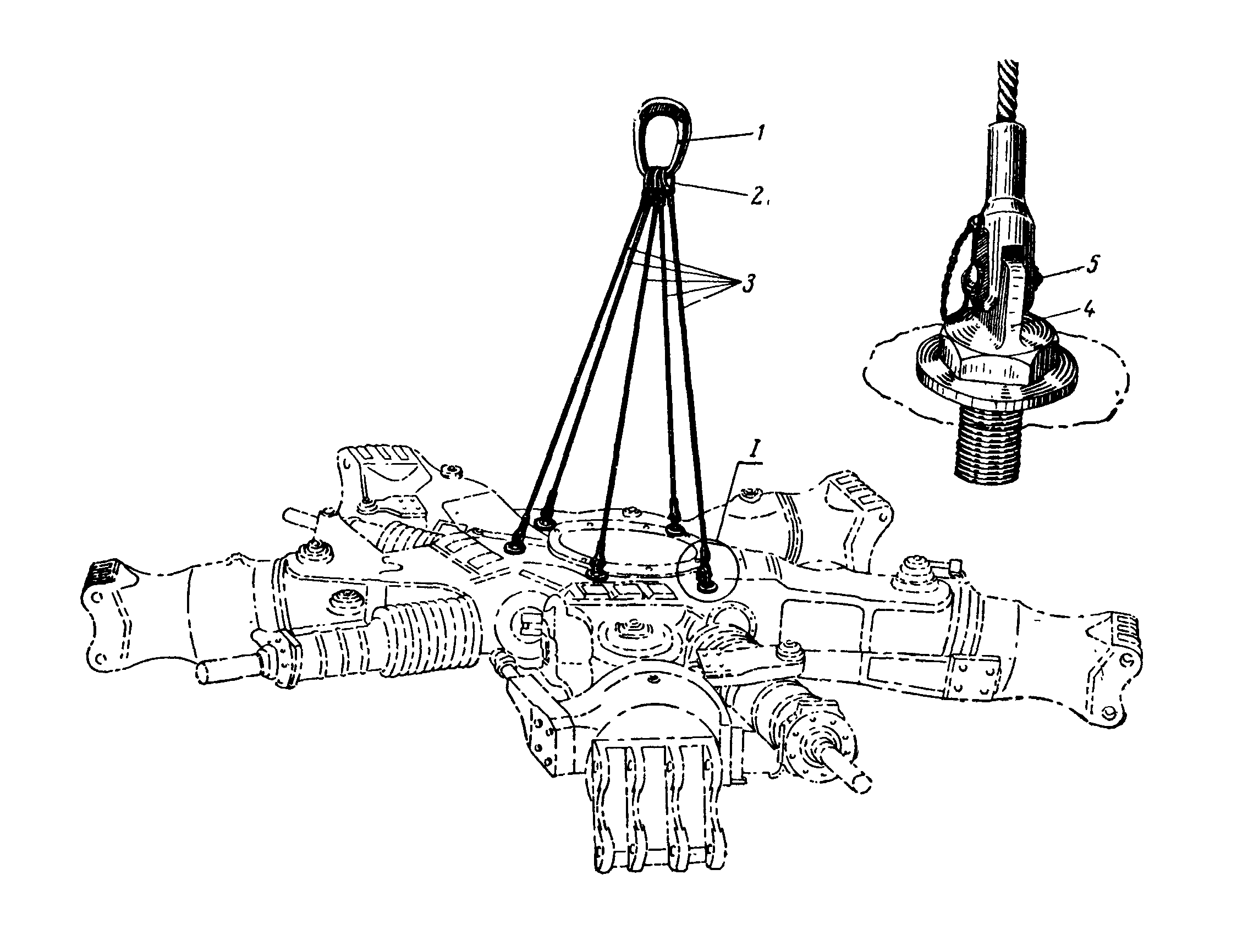 2269x1731 Tackle For Lifting The Main Rotor Hub 9921 00 Aviation Solutions