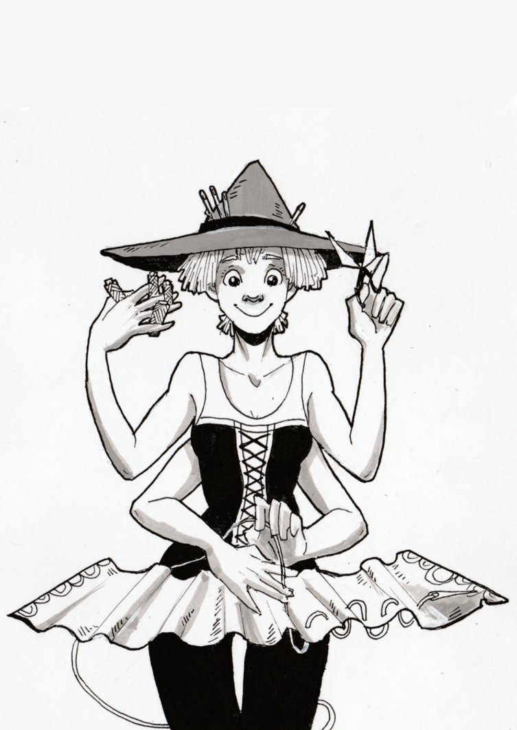 753x1062 Tailor Witch By Just Witch