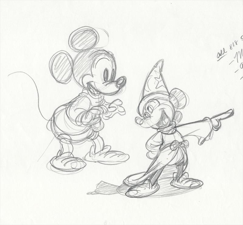 800x743 Disney Mickey Mouse Character Drawings