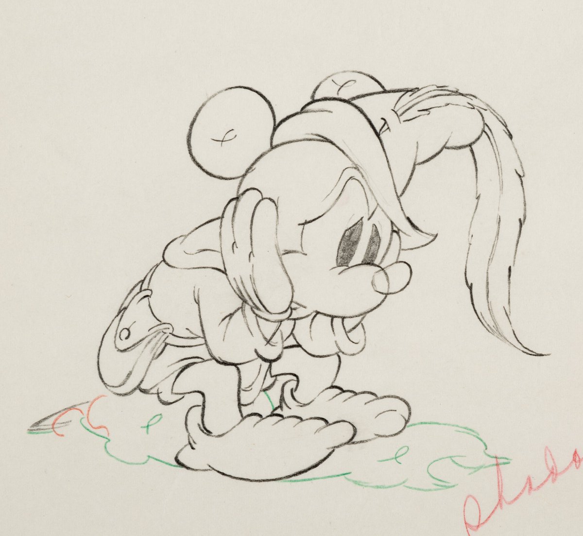 1200x1103 Traditionalanimation On Twitter Brave Little Tailor Mickey Mouse