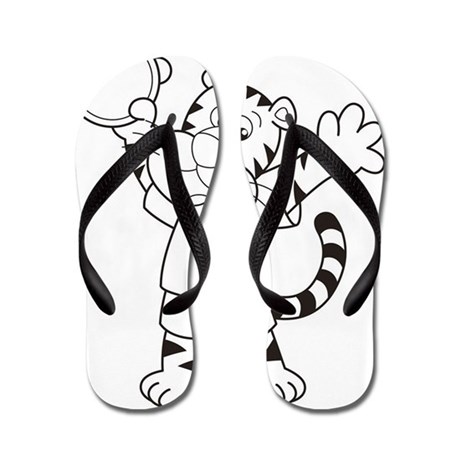 460x460 Tambourine Drawing Flip Flops