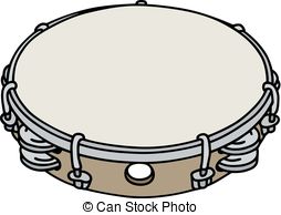 254x194 Classic Wooden Tambourine. Hand Drawing Of A Tambourine Clip Art