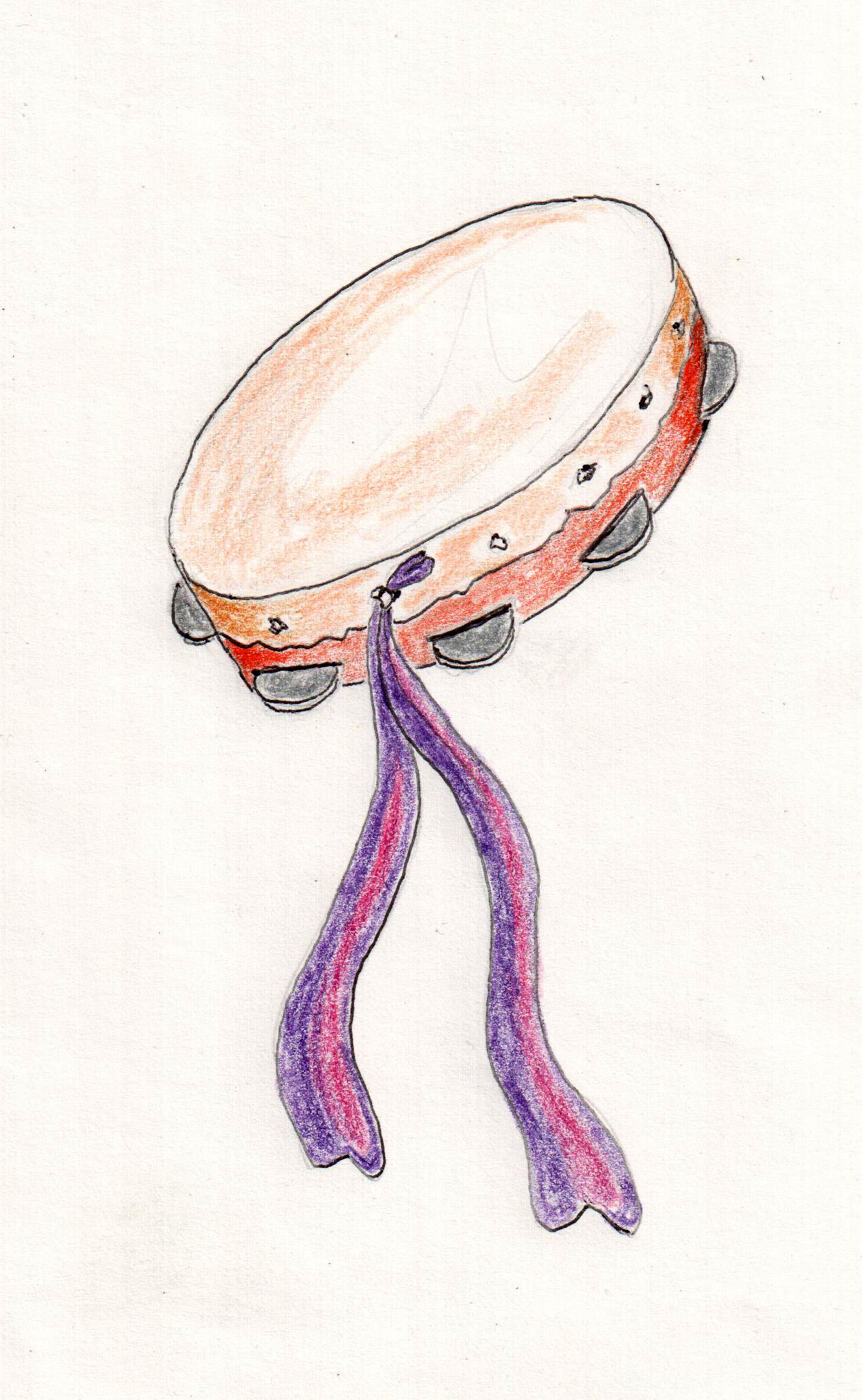 1267x2058 The Little Green Man And The Tambourine Fiddleeebod