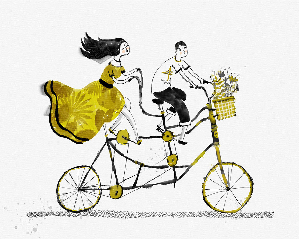 1000x800 This Is How We Roll! Lee White Illustration