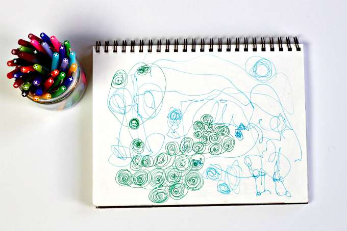 680x454 Tandem Drawing Activity (Encouragement For Reluctant Artists)