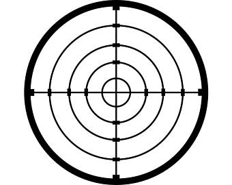 340x270 Official Gun Range Target Practice Poster Print 323 Home