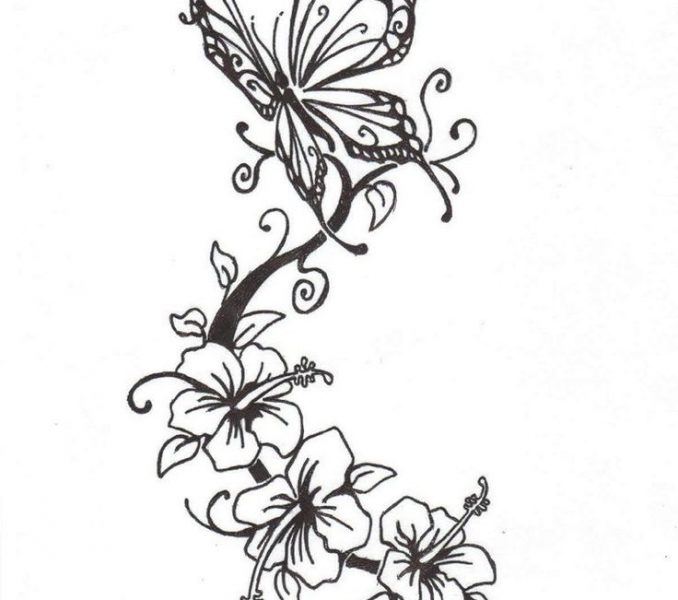 678x600 Flower Tattoo Drawings Best 25 Flower Tattoos Ideas