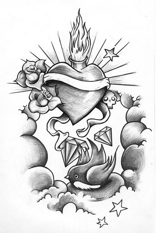 500x744 Gallery Cool Tattoo Drawing Ideas,
