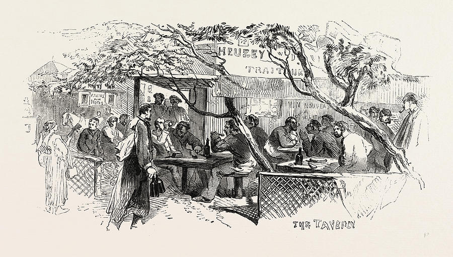 900x511 The Tavern, Paris Drawing By English School