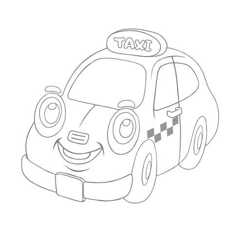 500x500 Taxi Cars And Airplanes How To Draw