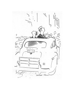 246x300 New York Taxi Drawings Fine Art America