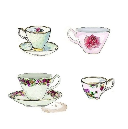 500x504 77 Best Drawing Cups Images On The Tea, Cups