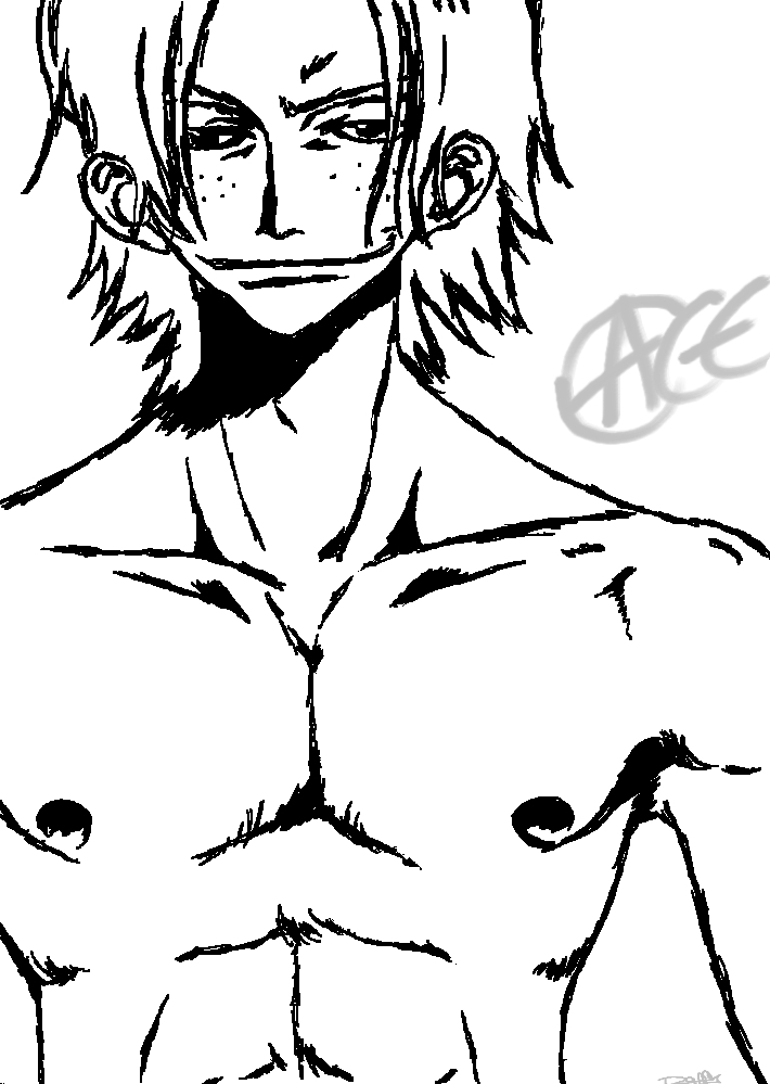 710x999 Portgas D Ace