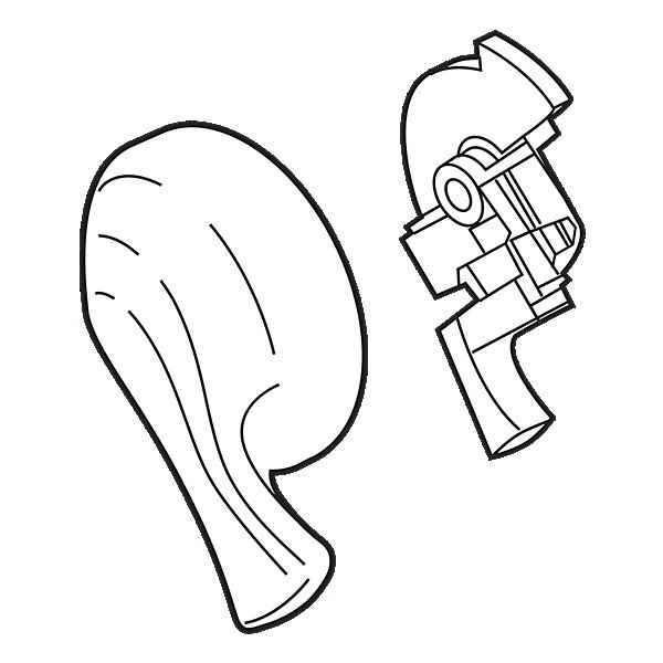 600x600 Delta Addison Round Single Blade Temperature Handle Kit Wayfair