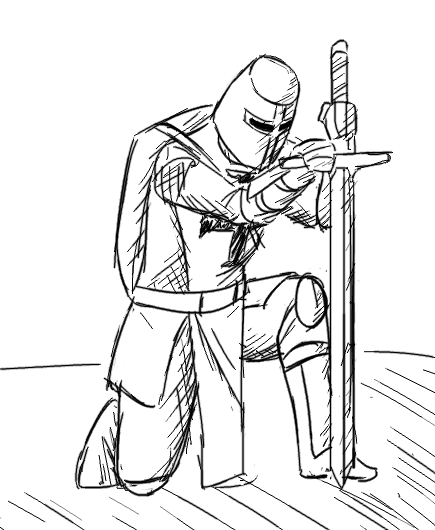 435x530 Knights Templar Doodle By Livinlovindude