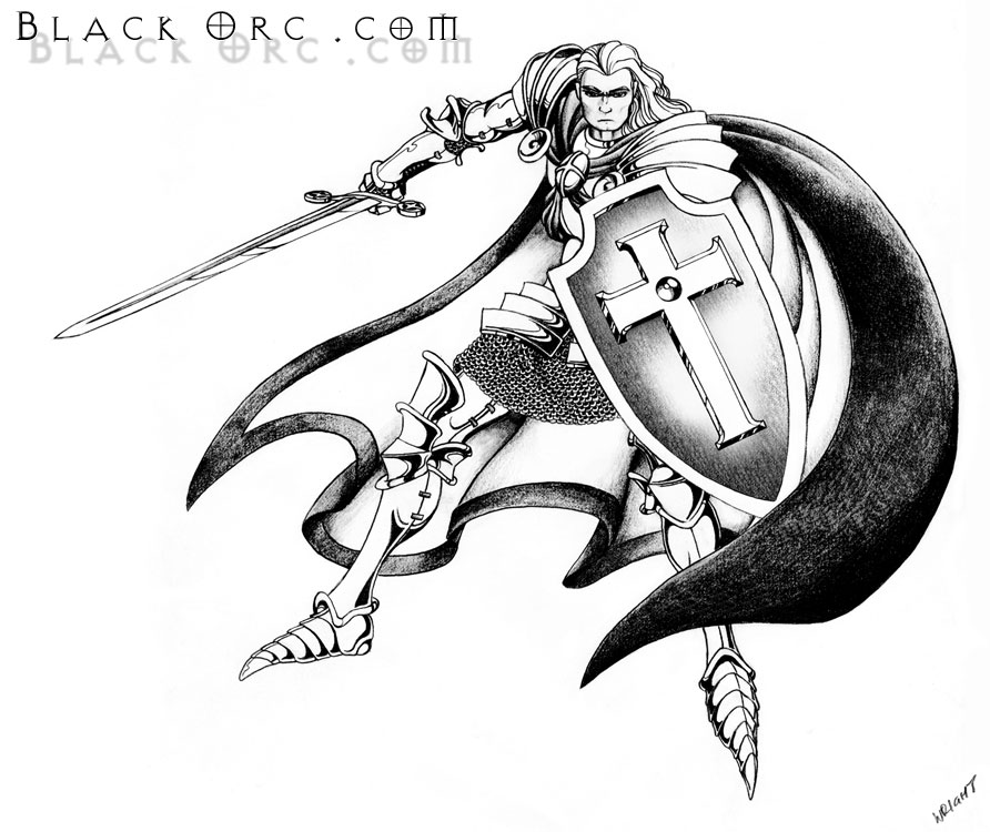 892x750 Templar Knight By Jeremywright