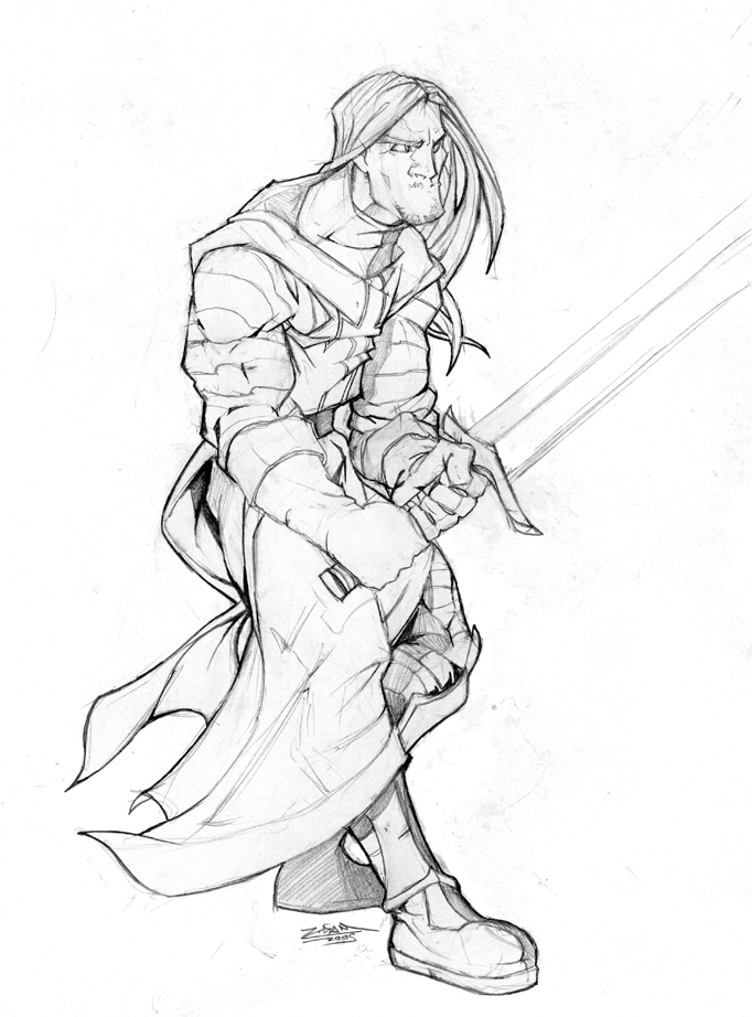 682x922 Templar Knight Pencil By Thenota
