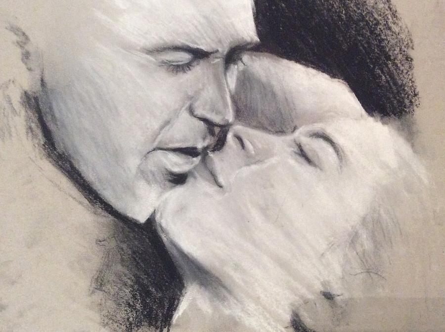 900x671 Tension Drawing By Melissa Mahoney