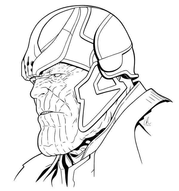 The best free Thanos drawing images. Download from 29 free drawings of ...