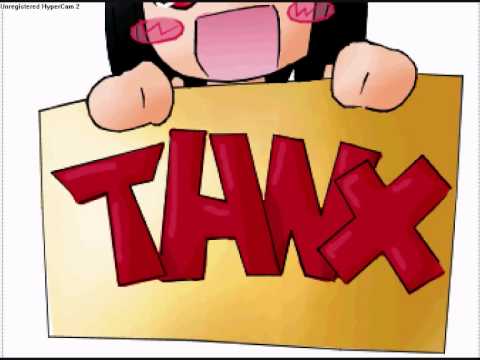 480x360 For My 250 Subs ^^ Thanks!!! [Drawing A Cute Anime Gilr]