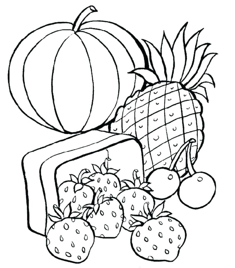 800x910 Printable Food Coloring Pages Fresh Healthy Food Coloring Pages