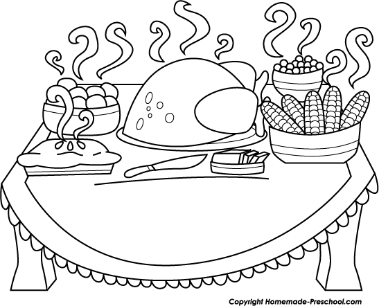 547x442 Collection Of Thanksgiving Plate Drawing High Quality, Free