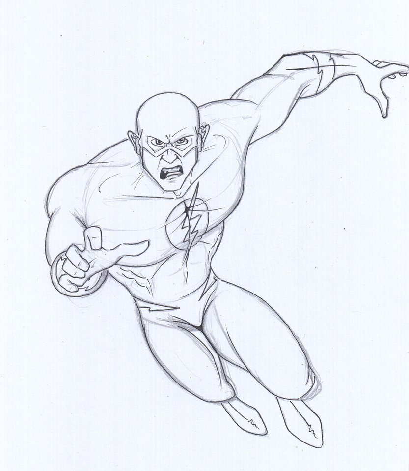 833x958 Flash Running By Philalexander