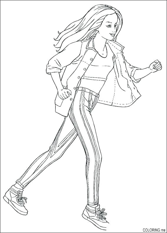 567x794 The Flash Coloring Pages Running Coloring Pages The Flash Running