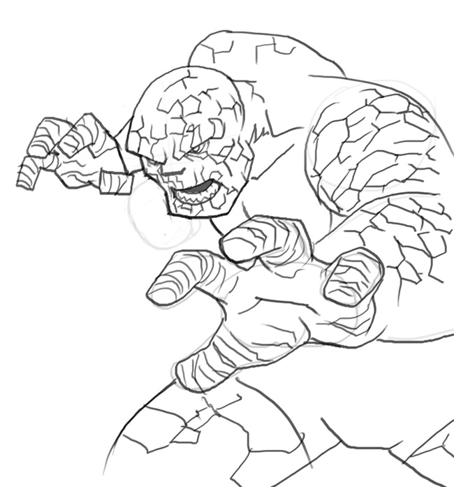 650x697 How To Draw The Thing