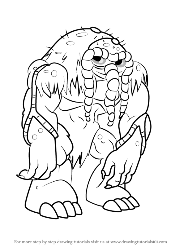 566x800 Learn How To Draw Man Thing From The Super Hero Squad Show (High